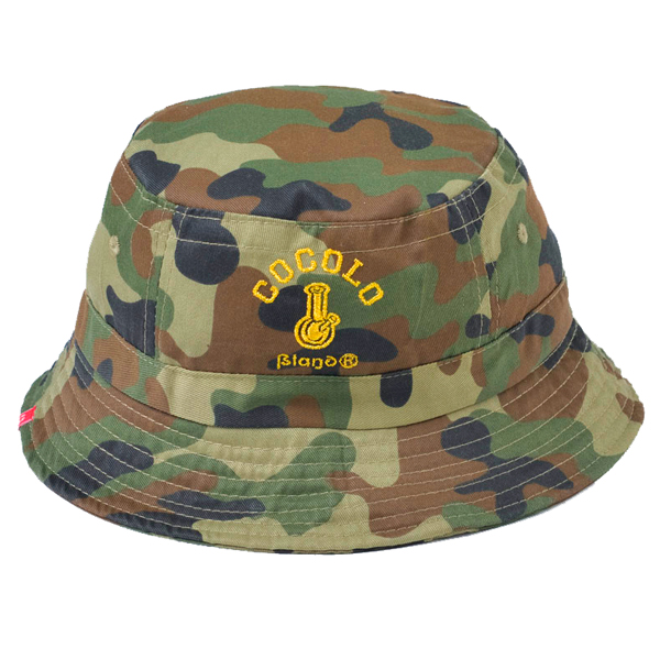 画像1: ORIGINAL BONG BUCKET HAT (WOOD CAMO)
