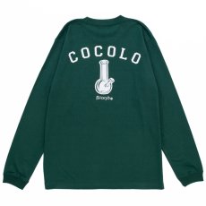 画像1: BACK BONG L/S TEE (IVY GREEN) (1)