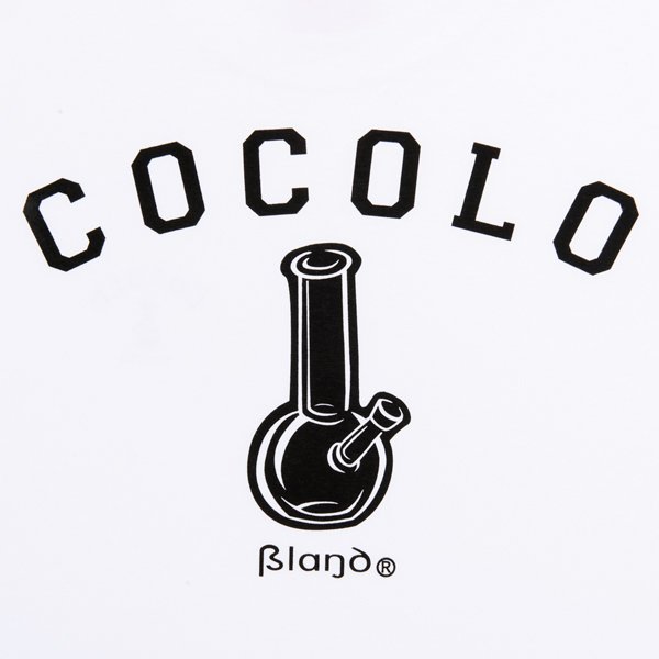 BACK BONG L/S TEE (WHITE) - COCOLOBLAND WEB STORE