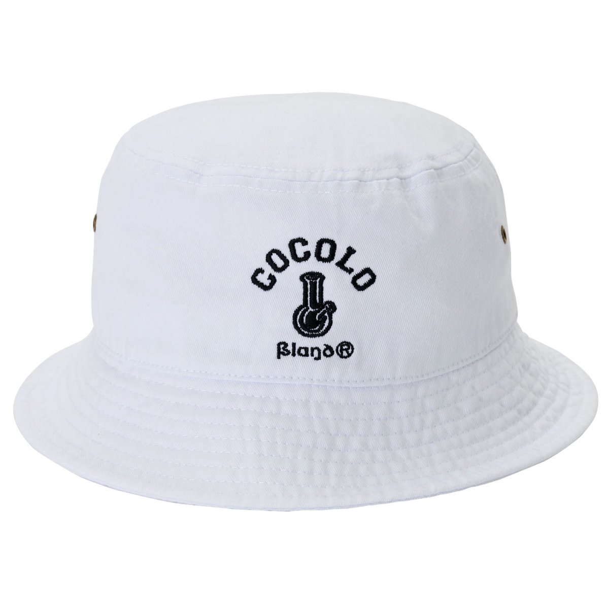画像2: BONG BUCKET HAT(WHITE) (2)