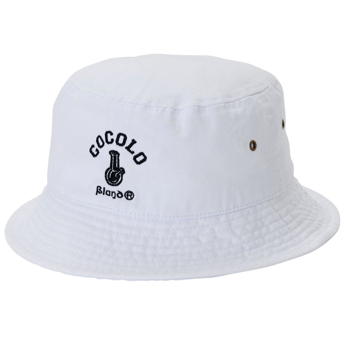 画像1: BONG BUCKET HAT(WHITE) (1)