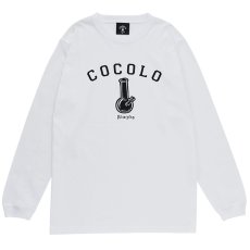 画像1: ORIGINAL BONG L/S TEE（WHITE) (1)