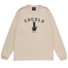 画像1: ORIGINAL BONG L/S TEE（SAND) (1)