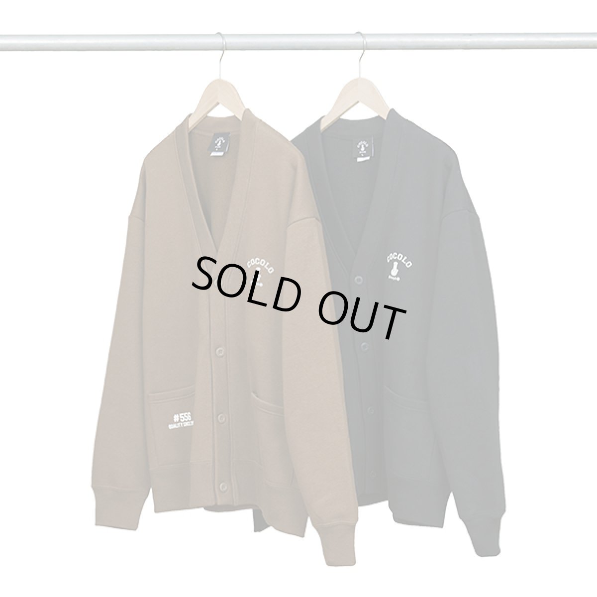 画像6: BONG SWEAT CARDIGAN （BROWN) (6)