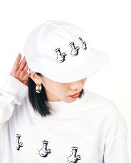 画像6: PIXEL BONG SNAPBACK CAP (WHITE) (6)