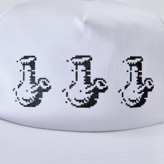 画像3: PIXEL BONG SNAPBACK CAP (WHITE) (3)