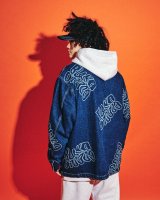 COCOLO Bland ダークブルー Gジャン COCOLO Bland ダークブルー Gジャン COCOLO Bland ダークブルー