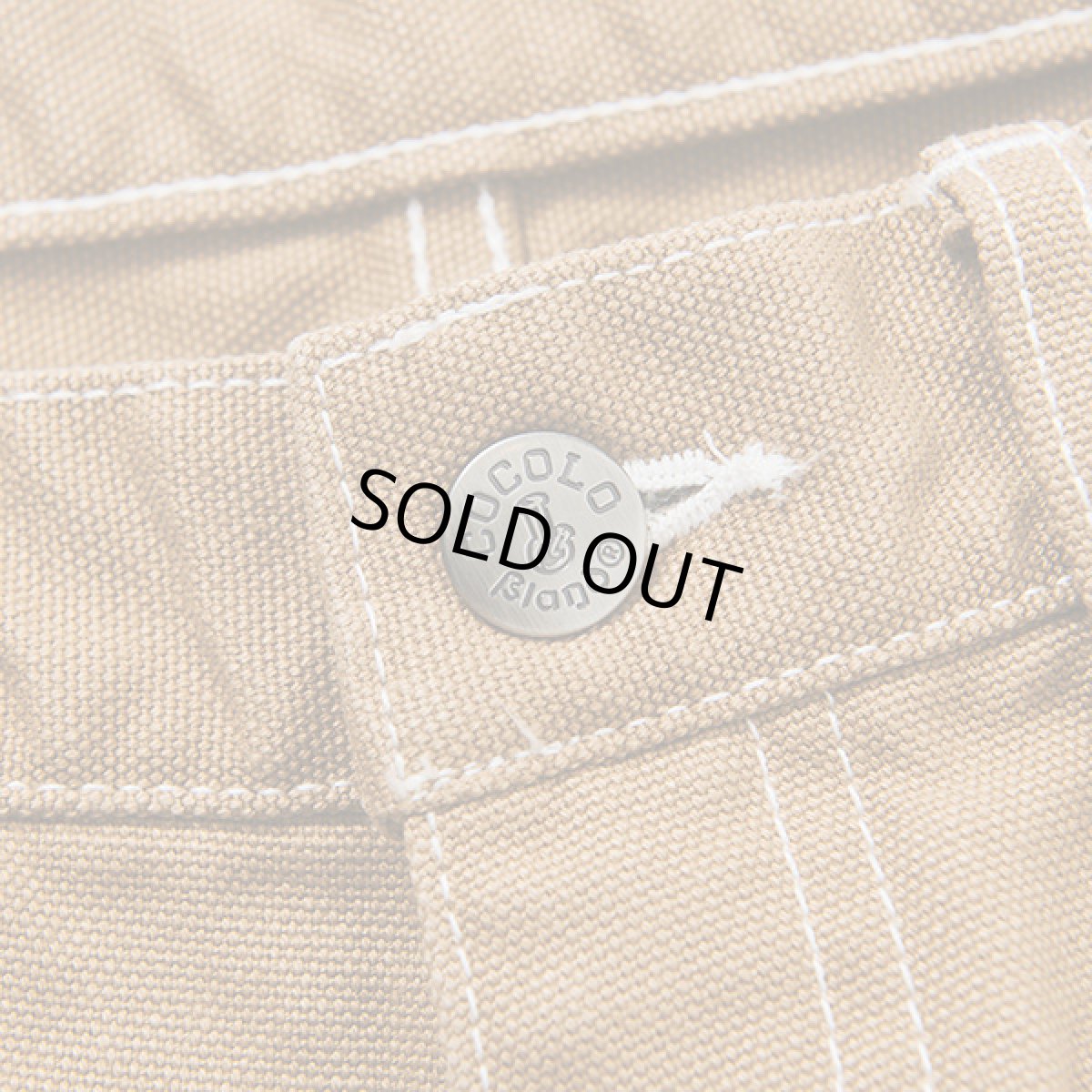 画像5: 【SALE】STITCH DUCK PANTS (BROWN) (5)