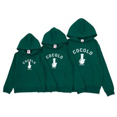 画像3: ORIGINAL BONG KIDS HOODIE(GREEN) (3)