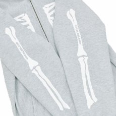 画像3: SKULL BONG ZIP HOODIE (ASH) (3)