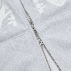 画像4: SKULL BONG ZIP HOODIE (ASH) (4)