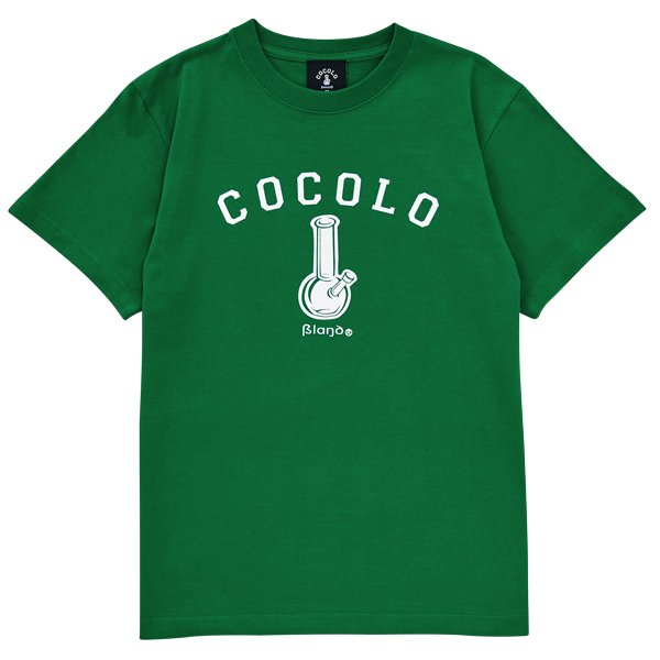 ORIGINAL BONG S/S TEE (GREEN) - COCOLOBLAND WEB STORE