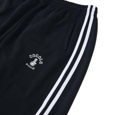 画像6: EMBROIDERY JERSEY  TRACK PANTS(BLACK/WHITE) (6)