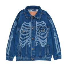 画像3: SKULL DENIM JACKET (3)