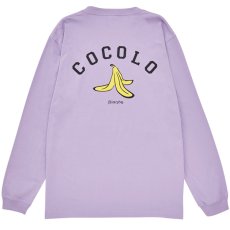 画像1: BANANA L/S（Lt-PURPLE) (1)