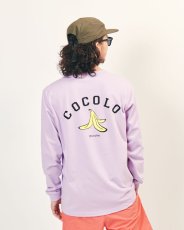 画像1: BANANA L/S（Lt-PURPLE) (1)