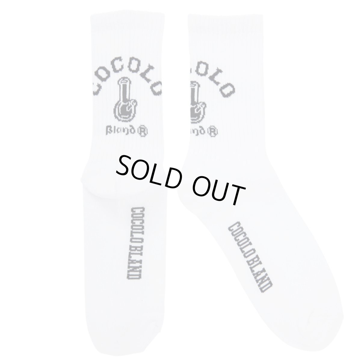 画像1: ORIGINAL BONG SOCKS (WHITE) (1)