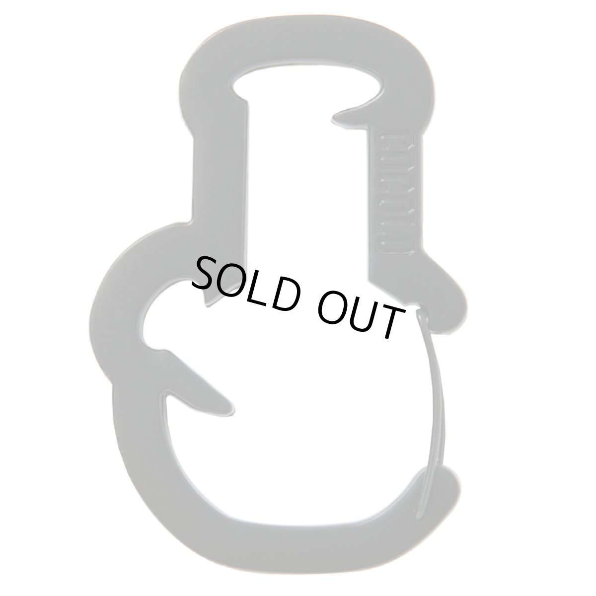 画像1: BONG  CARABINER (BLACK) (1)