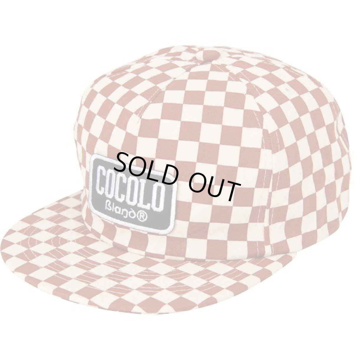 画像1: WAPPEN CHECK CAP （RED) (1)