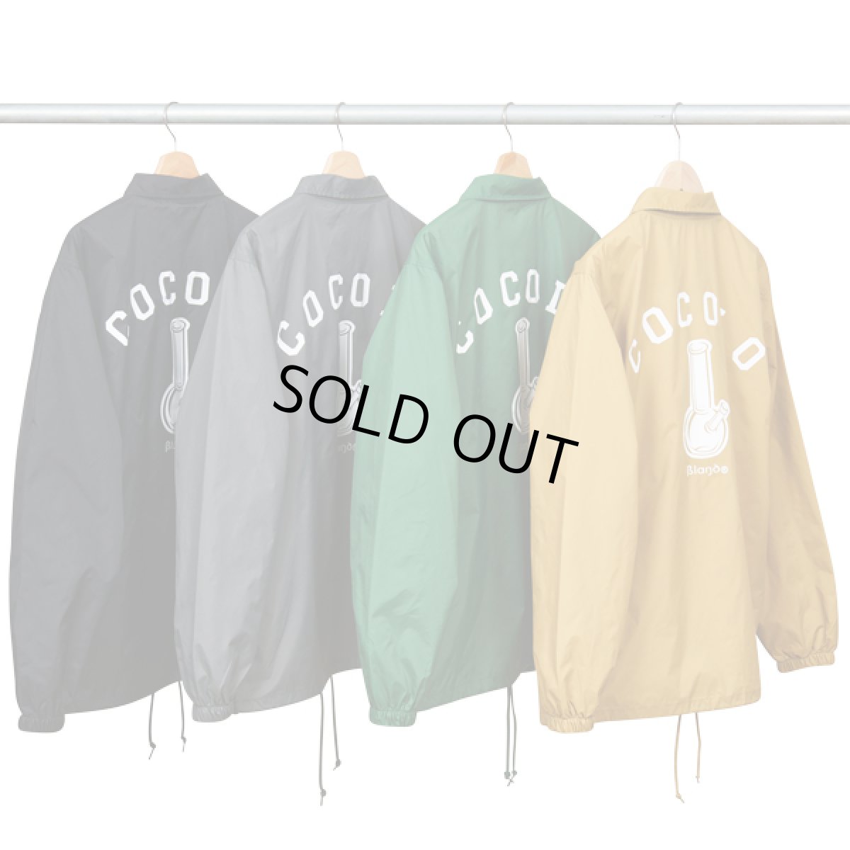 画像6: OG BONG COACH JKT(BLACK) (6)