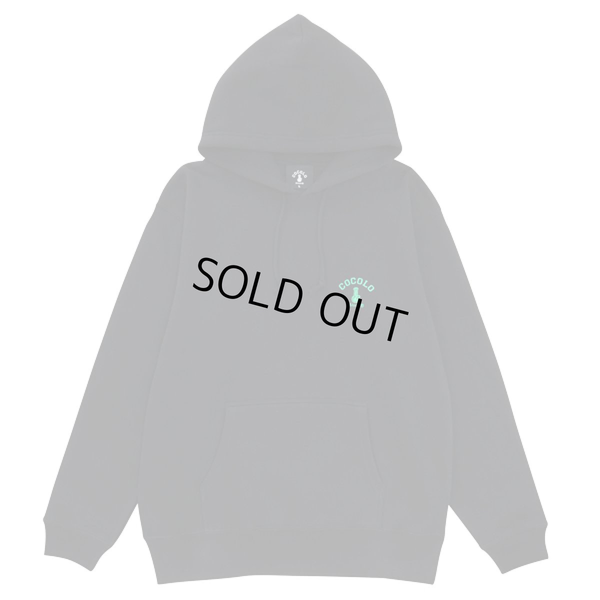 画像3: 【SALE】HALF BONG HOODIE(BLACK) (3)