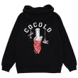BANDANA BONG HOODIE(BLACK) - COCOLOBLAND WEB STORE