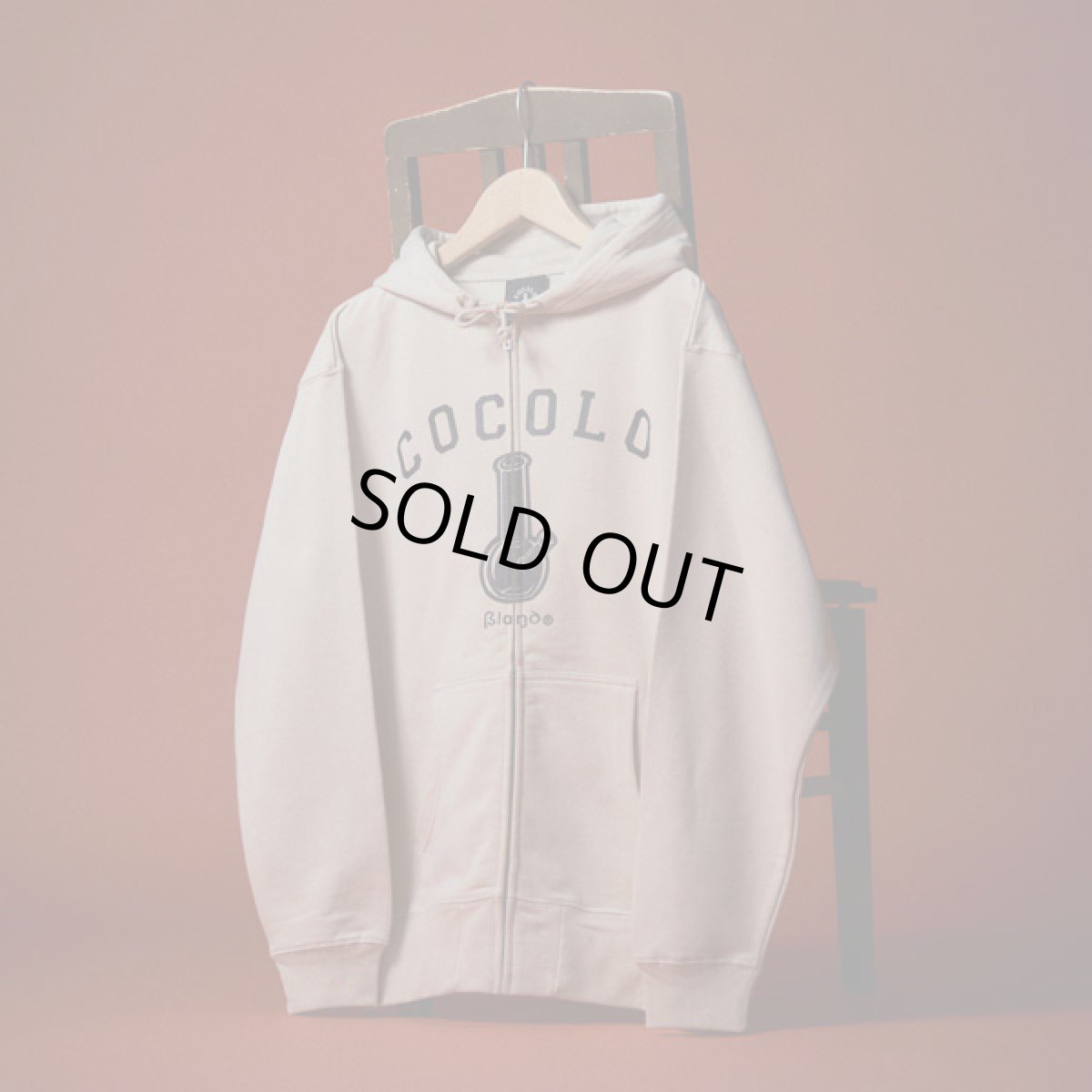 画像5: OG BONG ZIP HOODIE(BEGIE） (5)