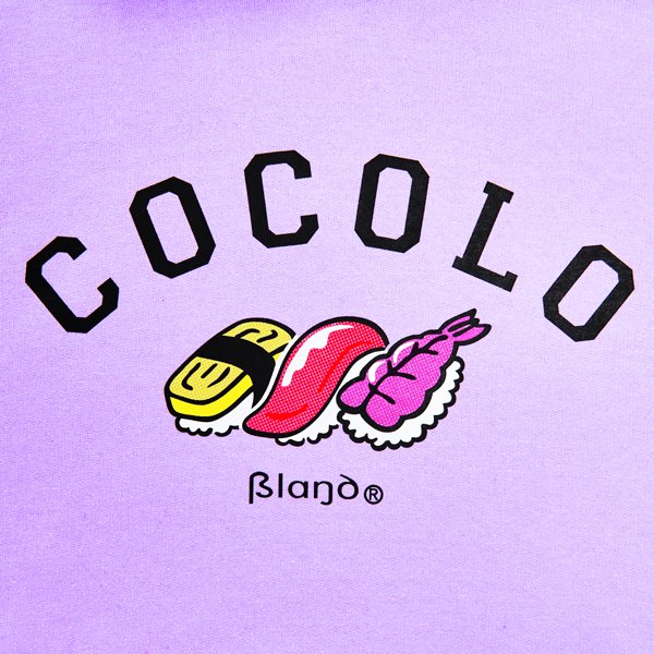 SALE】SUSHI HOODIE(ORCHID) - COCOLOBLAND WEB STORE