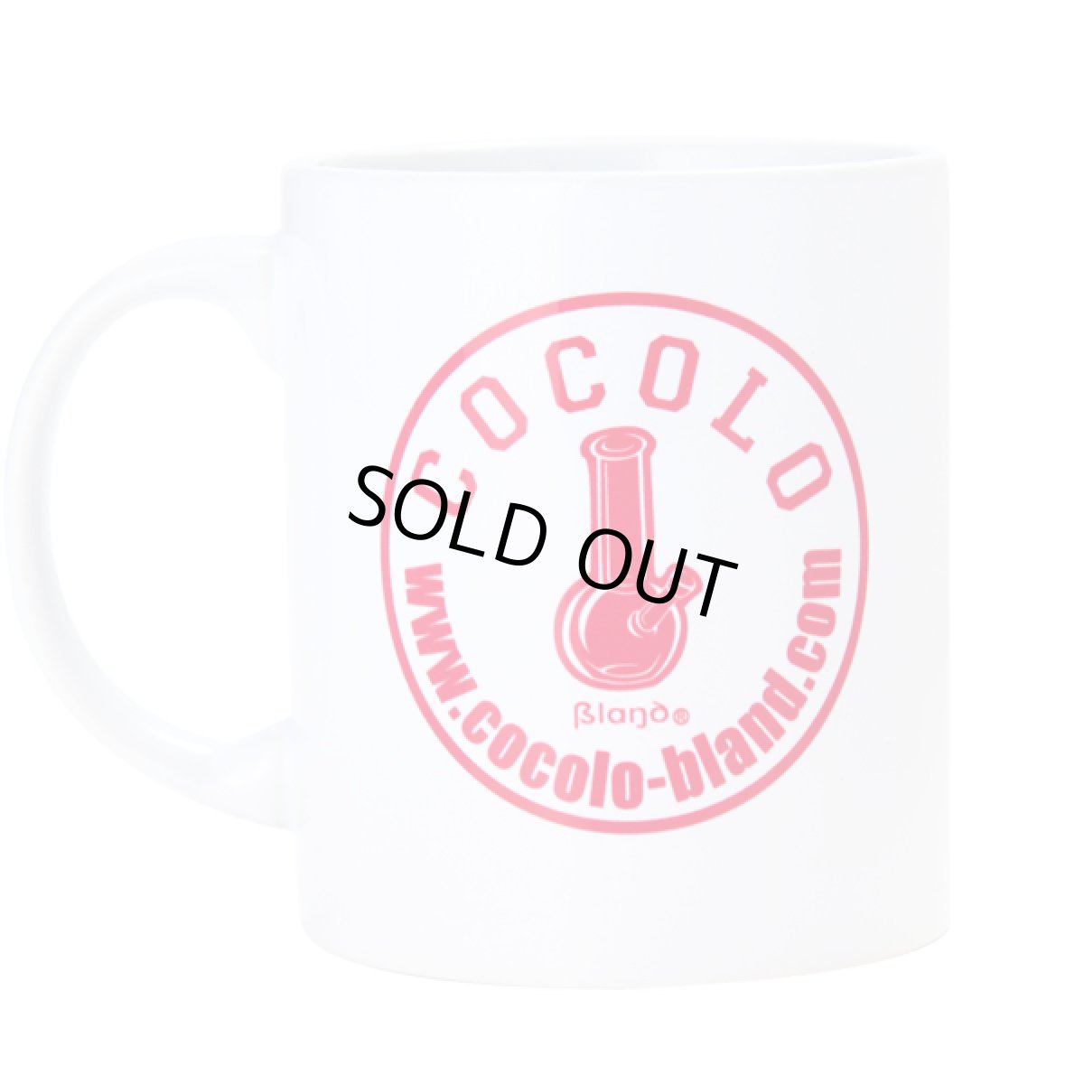 画像1: OG BONG MUG CUP(WHITE/RED) (1)