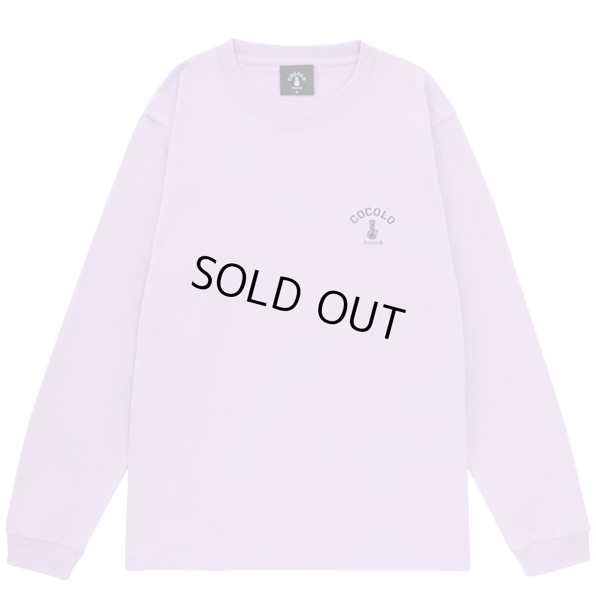 画像4: FLOWER BONG L/S TEE(Lt-PURPLE) (4)
