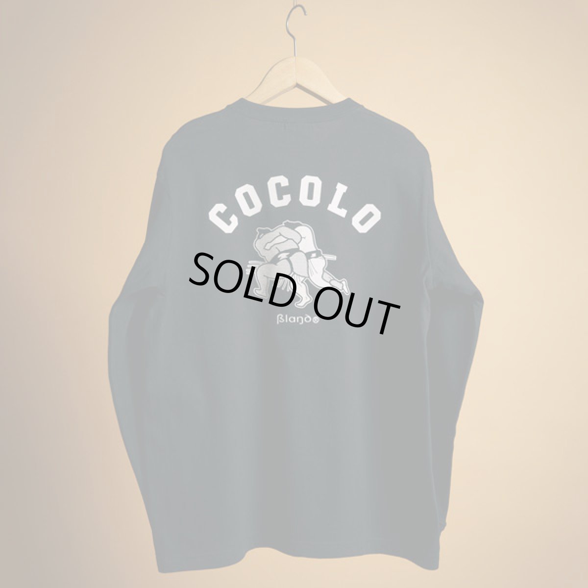画像1: SUMO L/S TEE(BLACK) (1)
