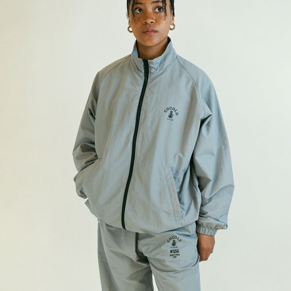 556 BONG NYLON JACKET (DUST GRAY) - COCOLOBLAND WEB STORE