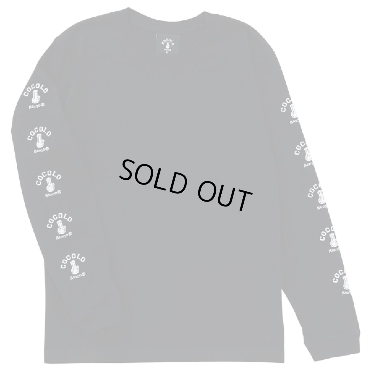 画像1: SLEEVE BONG L/S (BLACK) (1)