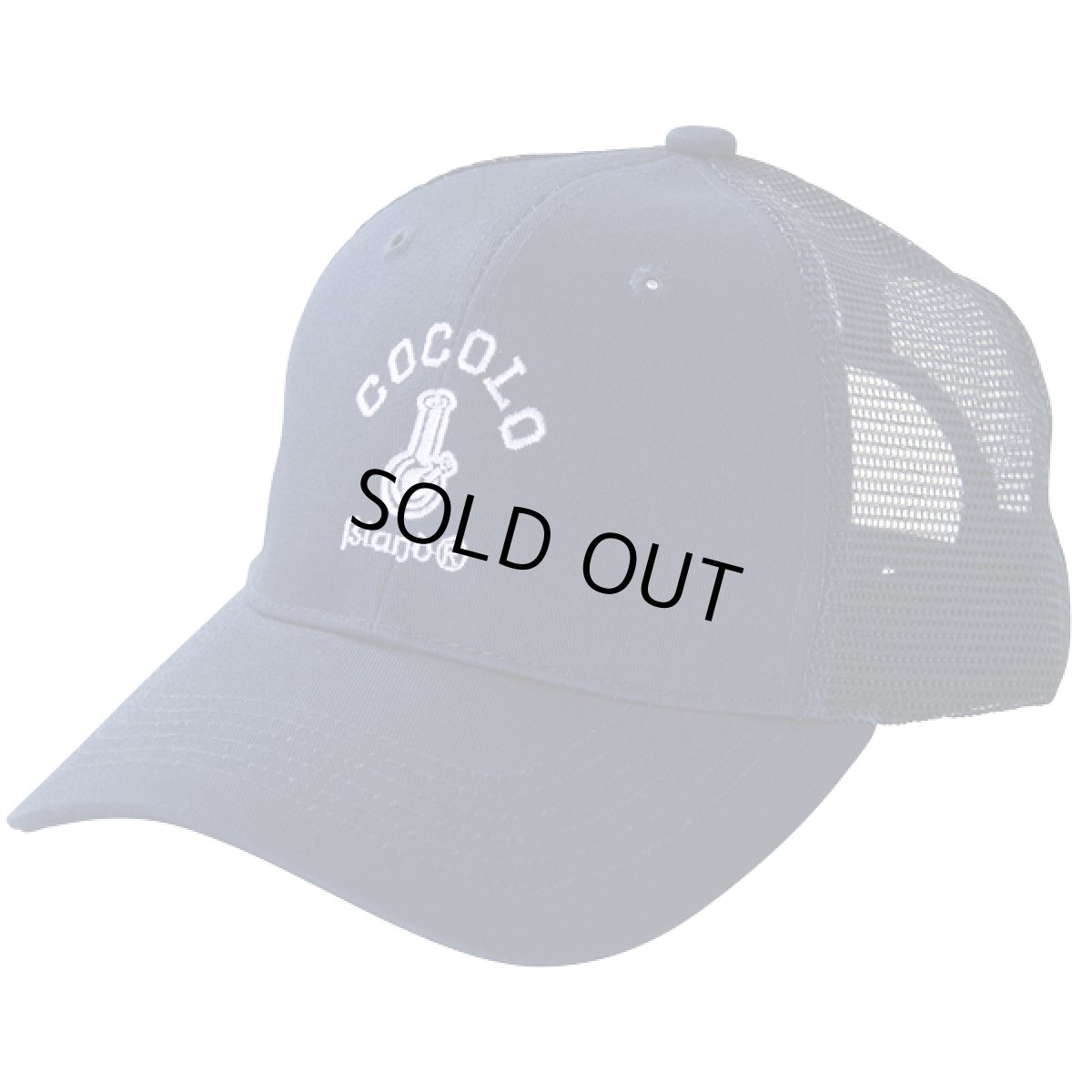 画像1: TRUCKER MESH CAP(NAVY) (1)