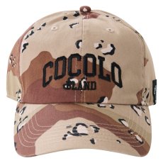画像2: COLLEGE LOGO 6PANEL CAP(DESERT CAMO) (2)