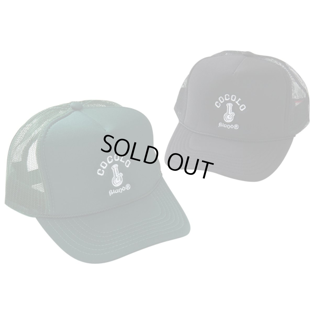 画像5: BONG MESH CAP(BLACK) (5)