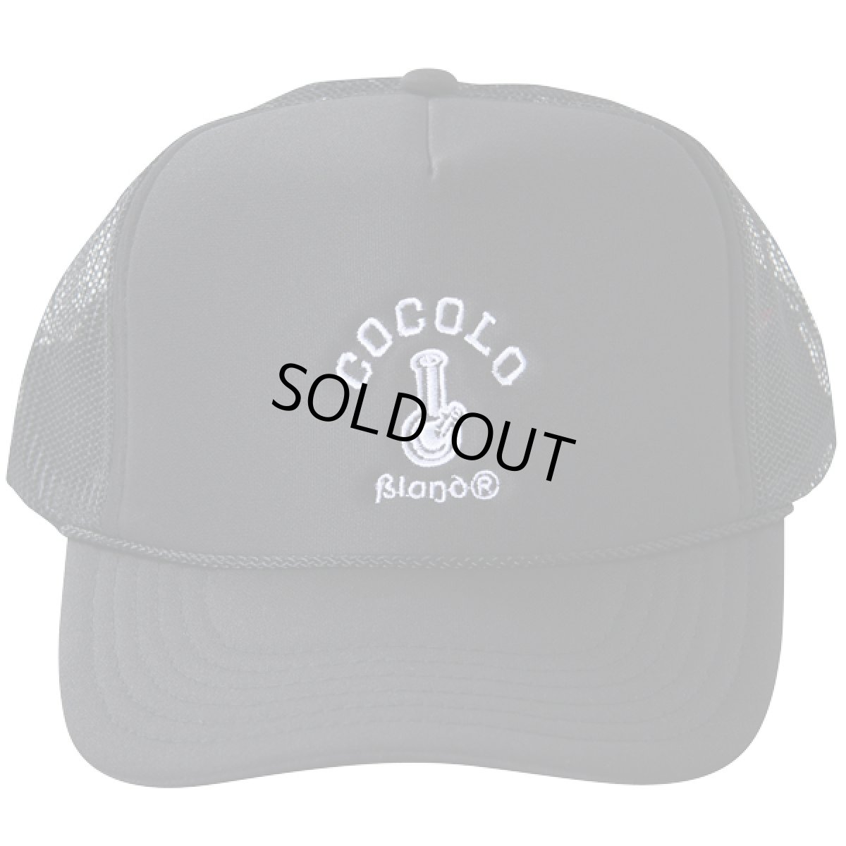 画像2: BONG MESH CAP(BLACK) (2)