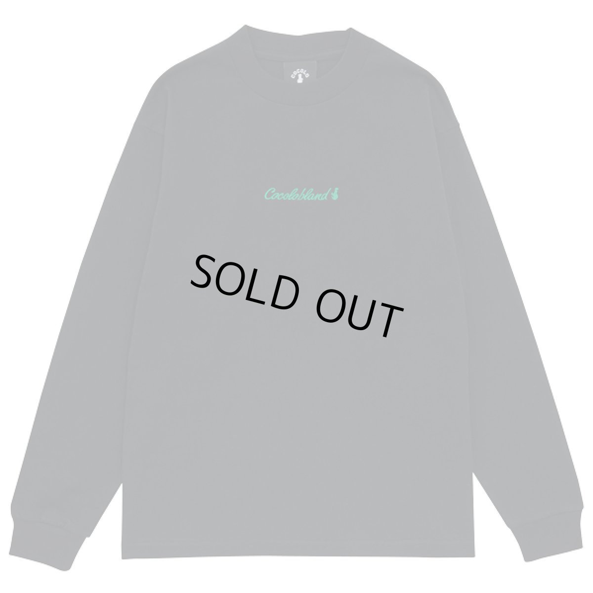 画像1: CURSIVE EMB L/S(BLACK) (1)