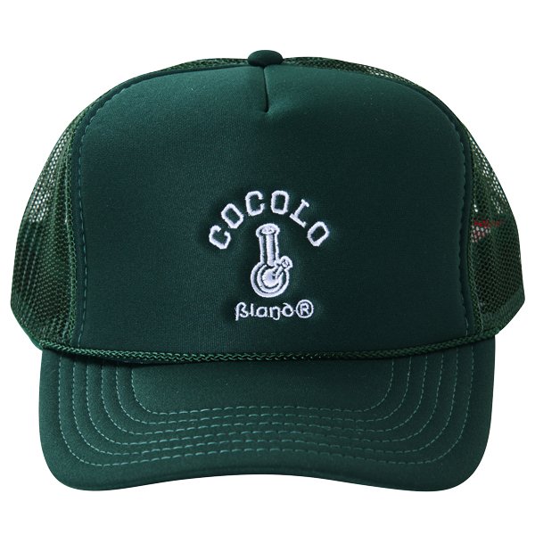 BONG MESH CAP(GREEN) - COCOLOBLAND WEB STORE