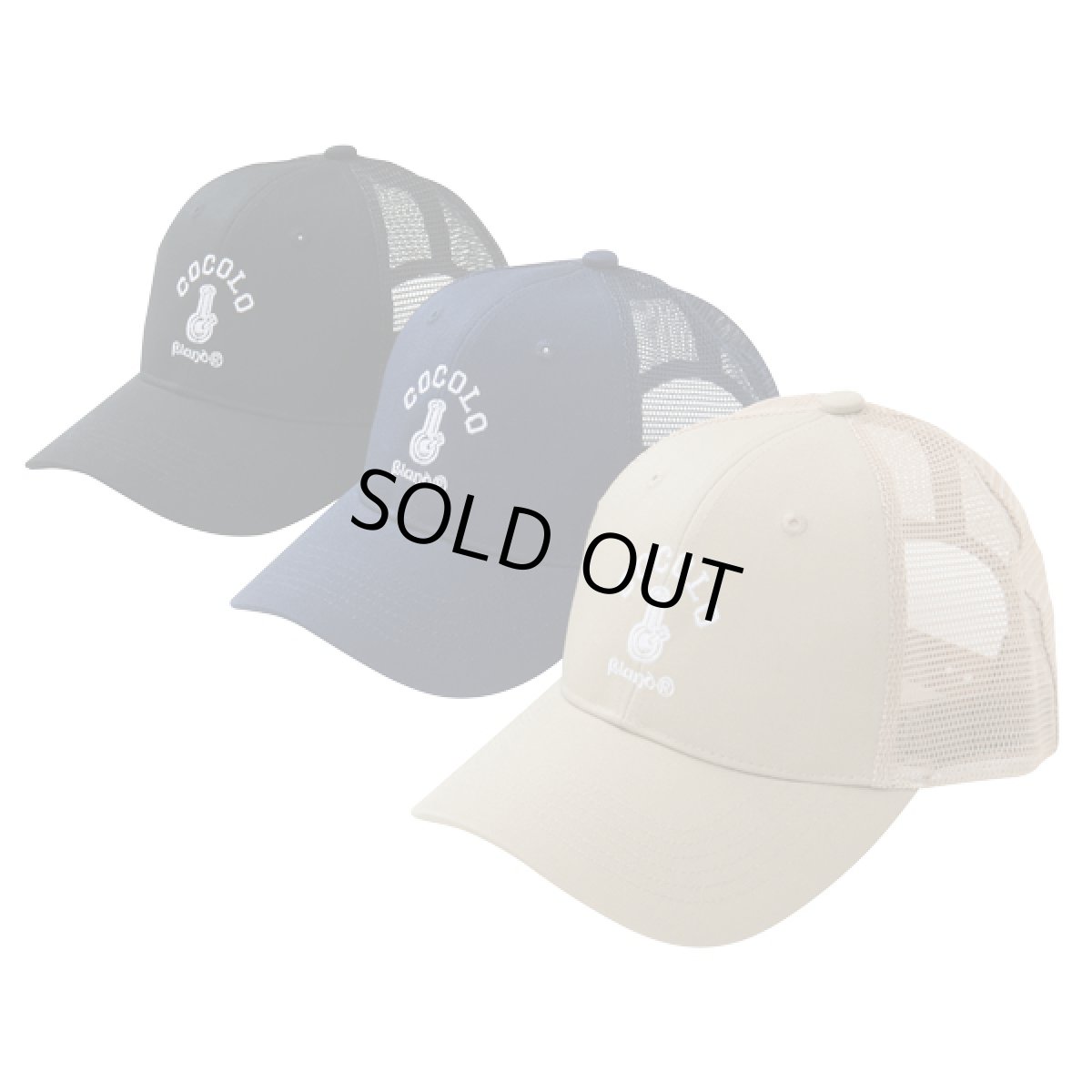 画像5: TRUCKER MESH CAP(NAVY) (5)