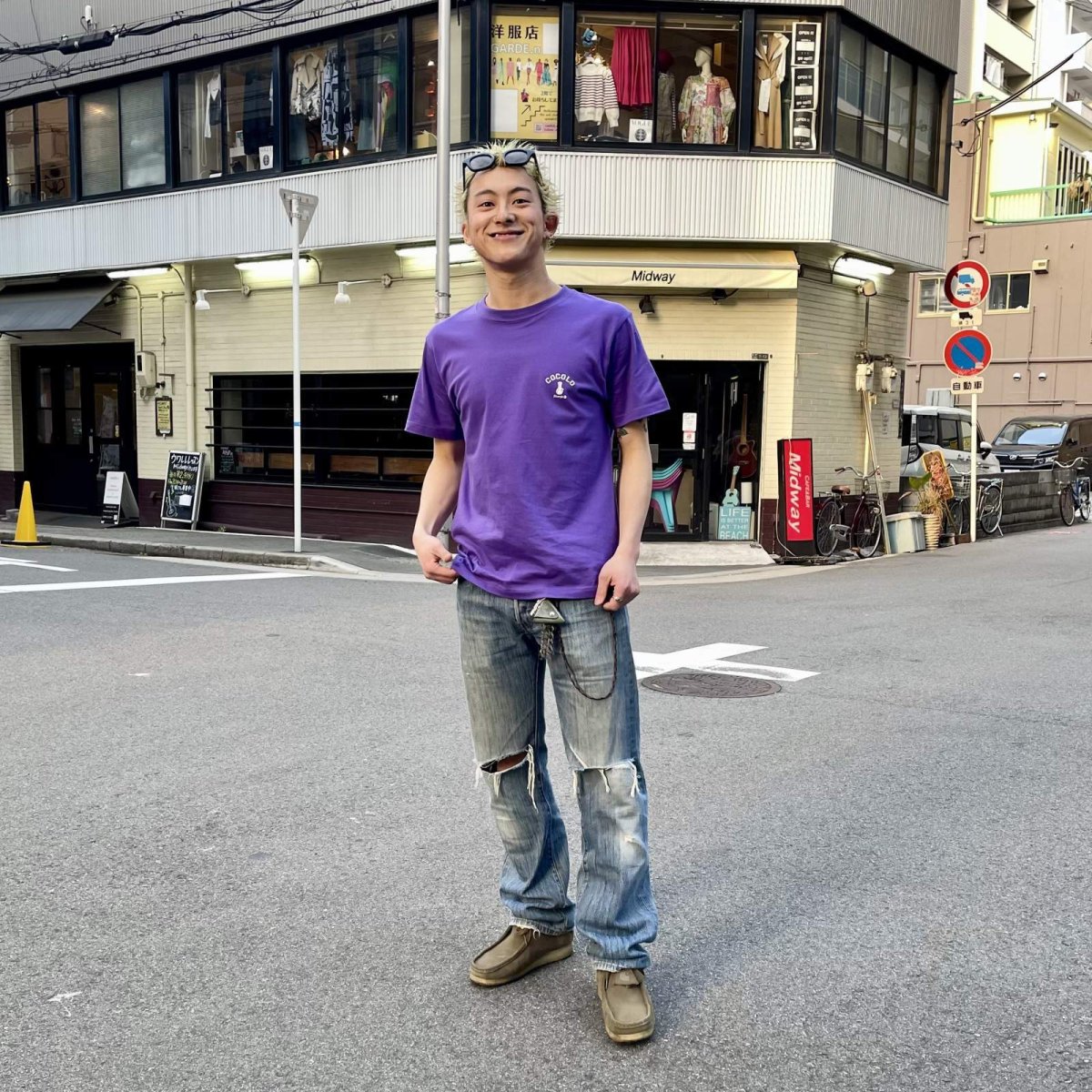 画像6: BACK BONG S/S(PURPLE) (6)