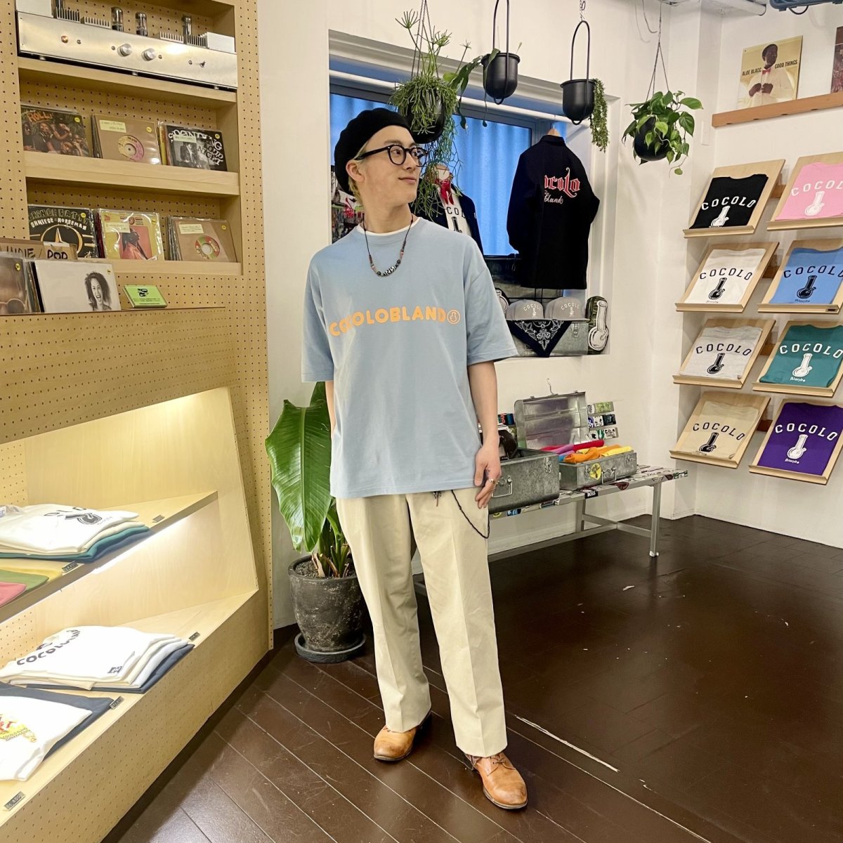 画像6: OLD LOGO WIDE S/S(ACID BLUE) (6)