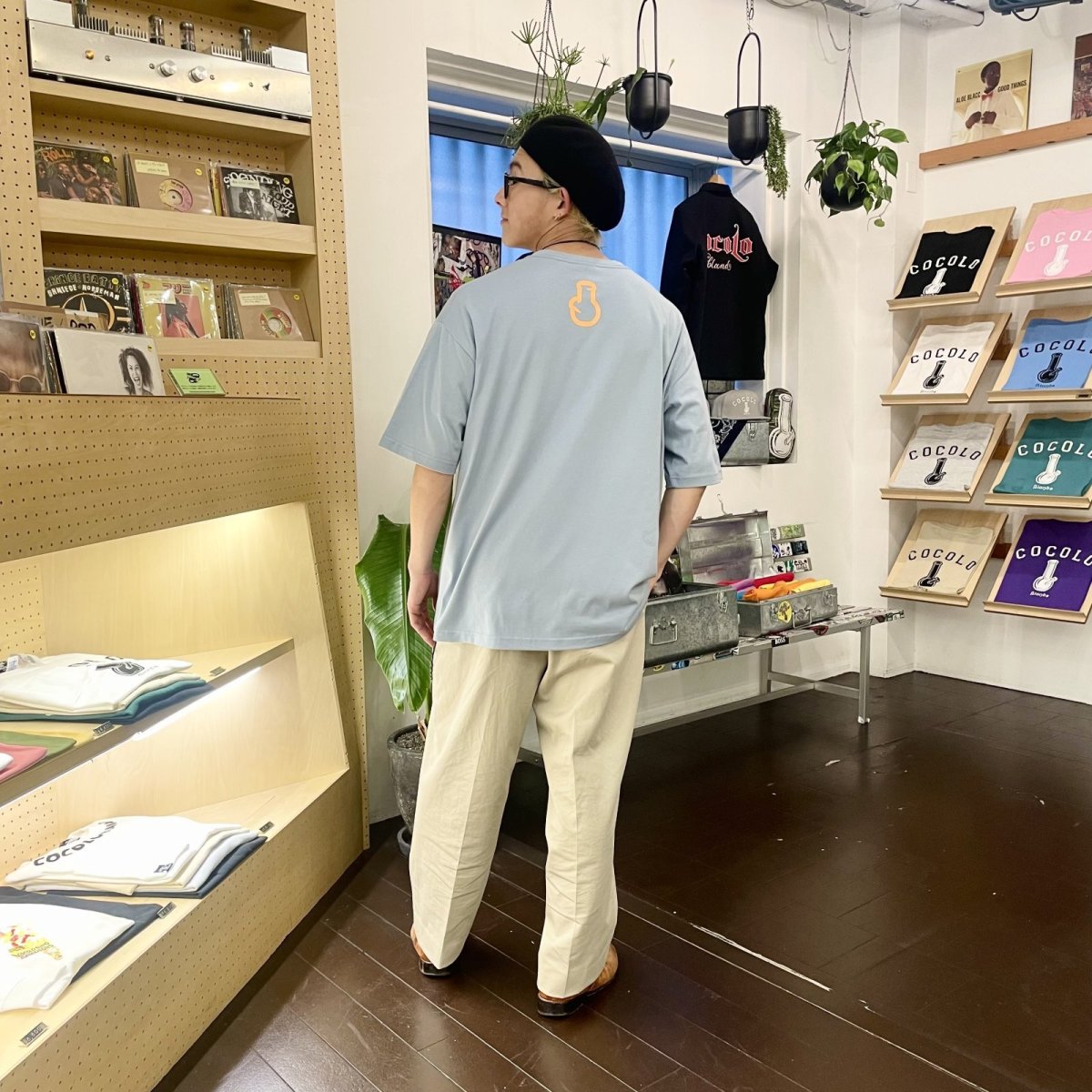 画像7: OLD LOGO WIDE S/S(ACID BLUE) (7)