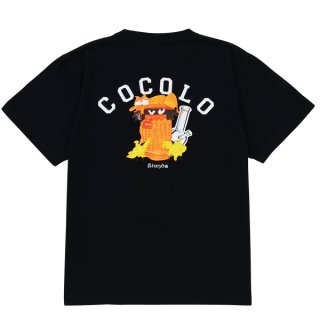 COCOLO BLAND (ココロブランド) / OG BONG ZIP HOODIE . BLACK