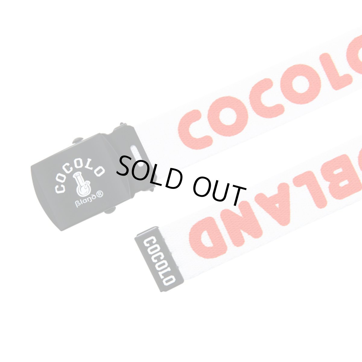 画像2: COCOLO GI NAME BELT(WHITE) (2)
