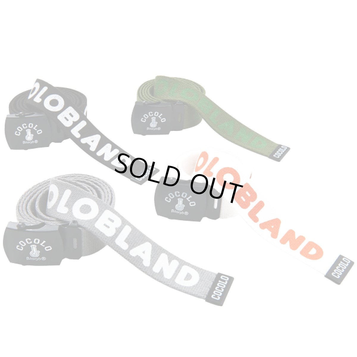 画像5: COCOLO GI NAME BELT(BLACK) (5)