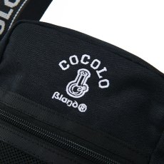 画像2: NAME TAPE SHOULDER BAG(BLACK) (2)
