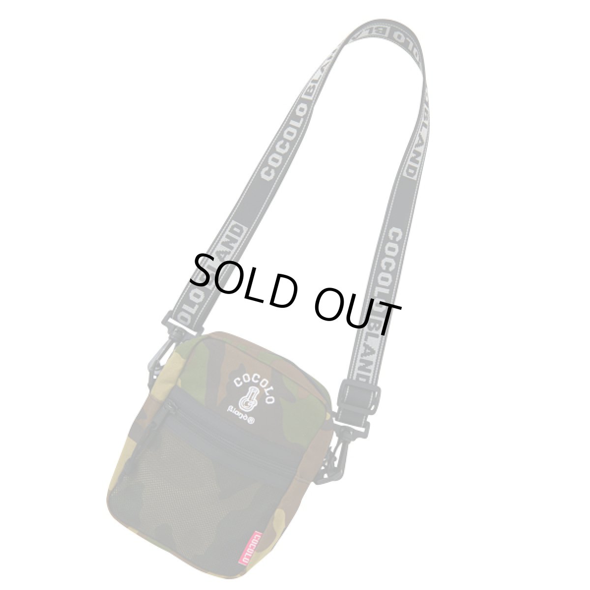 画像1: NAME TAPE SHOULDER BAG(CAMO) (1)