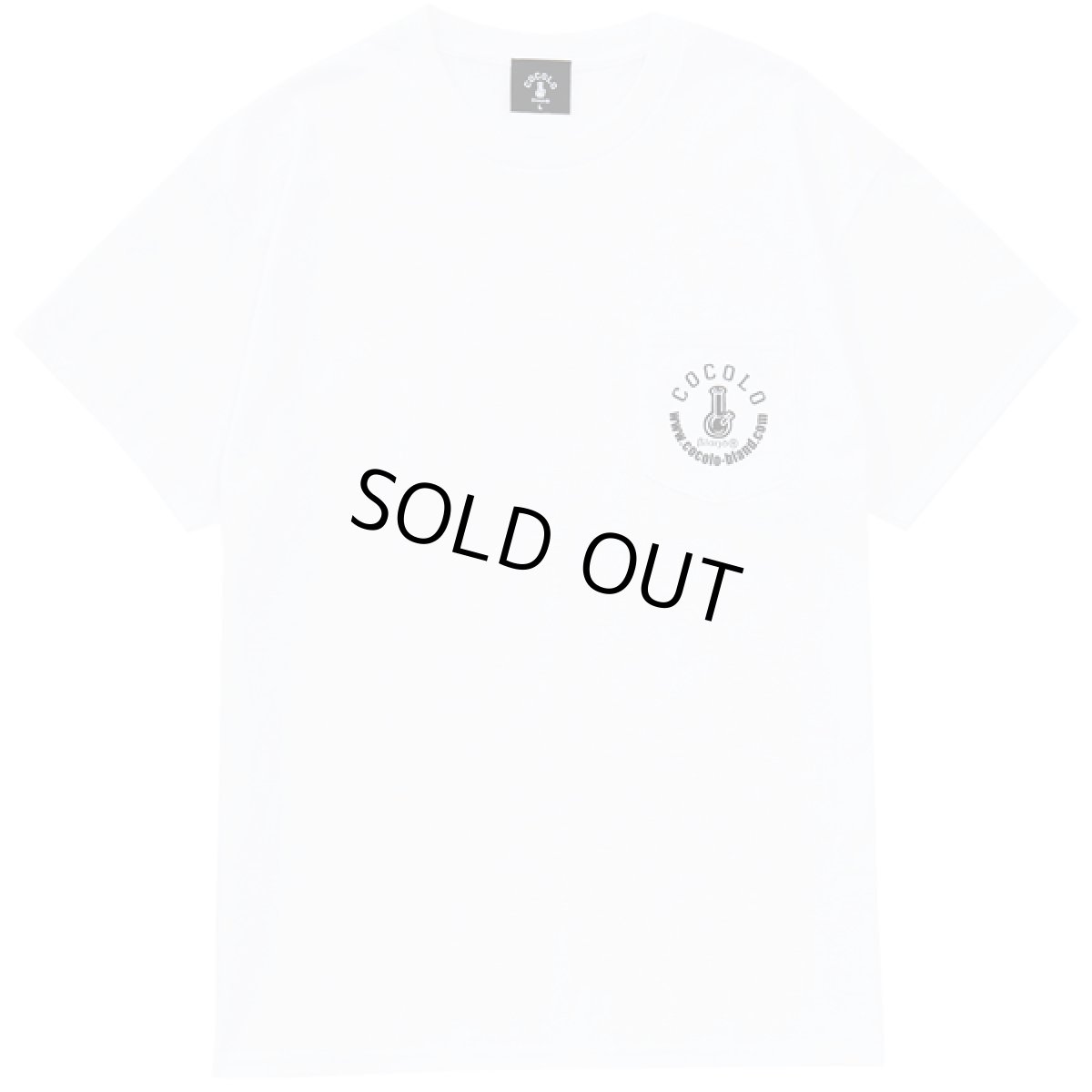 画像1: BONG POKET S/S(WHITE) (1)