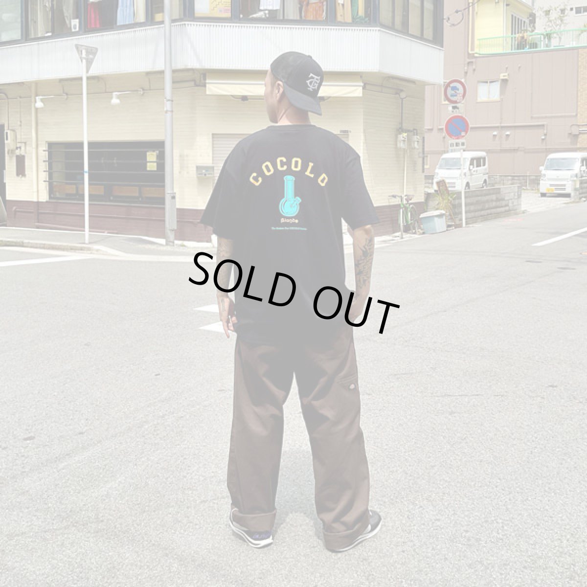 画像7: 2 TONE BONG S/S(BLACK) (7)